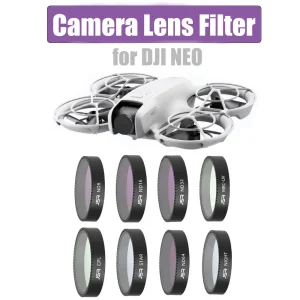 For DJI Neo Camera Lens Filters CPL/UV/ND8 ND16 ND64 NDPL Polarizing Lens Filter For DJI Neo Filters Set Drone Accessories