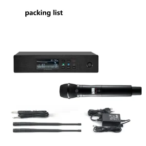 YAaudio QLXD24 professional wireless microphone system uhf remote performance handheld microphone ksm11 high-quality qlxd4