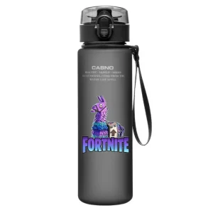 Fortnite Theme Insulated Camping Travel Water Bottle LeakProof PC Plastic Outdoor Sports Gift 560ml