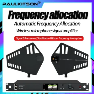 Paulkitson Ac-1600a Rf Signal Distribution System 16 Channel Antenna Splitter Amplifier For Uhf Wireless Microphone 500-950MHz