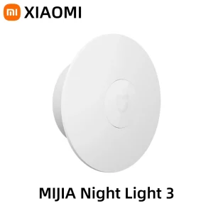 Xiaomi Mijia Smart LED Motion Sensor Night Light with Adjustable Brightness 2700K Warm White Light for Bedroom, Hallway, Stairs