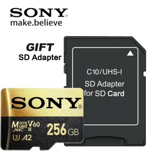 Sony SD Memory Card 1TB Ultra Micro SD Card 512GB 128GB 256GB Microsd U3 V30 4K Full HD TF Memory Flash Card For Phone Computer