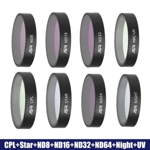 DJI Mini 3 Neo Drone Filters Kit UV CPL ND8-64 Polarizing Lens Filter Set for DJI Mini 3 Neo Drone Camera Accessories