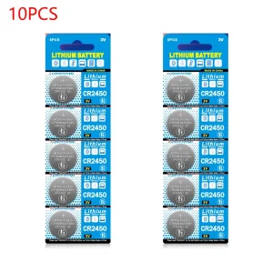 2-50PCS CR2450 Watch Buttom Battery KCR2450 5029LC LM2450 DL2450 ECR2450 BR2450 CR 2450 3V 600mAh Lithium Coin Cell Batteries