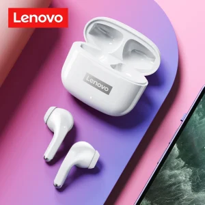 Original Lenovo LP40 Pro Bluetooth 5.3 Wireless Earphones with 250mAH Charging Case