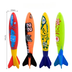 Colorful Seaweed Shark Floating Toy Gem Diving Treasure Hunt Bath Pool Toy for Toddlers and Kids