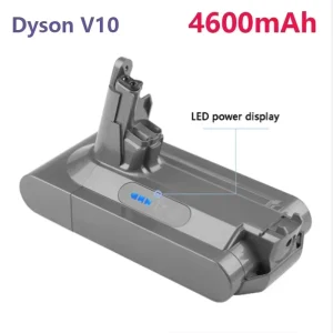 Dyson V10 Vacuum Cleaner Battery 25.2V 28000mAh Rechargeable Replacement Battery for Absolute Fluffy Cyclone V10 SV12 Model