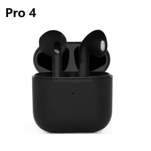 New 2024 Air Pro 4 5.0 Bluetooth Wireless Earphones Headphones In Ear Sweatproof Sports Stereo Headphones For Android iPhone