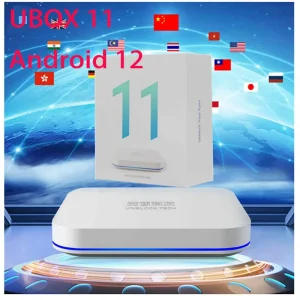 2024 Upgraded Unblock Tech UBOX 11 PRO MAX Android 12.0 Set Top Box with AI Voice System and 6K HD Resolution