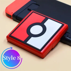 3D Pattern 12 in 1 Game Card Case for Switch OLED Storage Box Game Cartridge Case for NS Switch Lite Accessories Good Protection